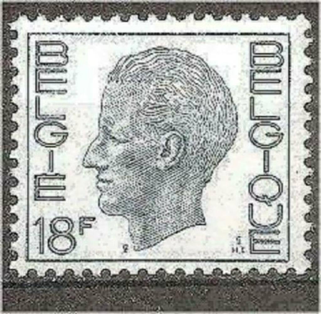 Belgie 1971 - Yvert/OBP 1586 - Koning Boudewijn - 18 F. (PF), Verzenden, Postfris, Postfris, Koninklijk huis