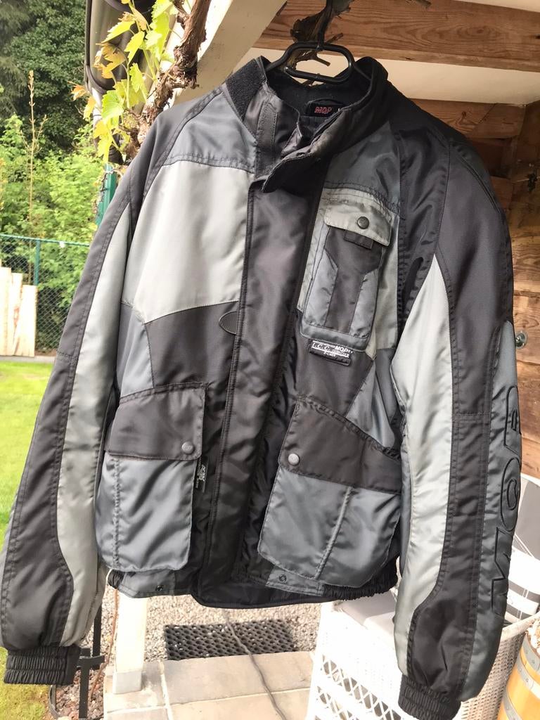 Moto vest, broek en regen broek MQP, Motoren, Kleding | Motorkleding, Ophalen, Tweedehands, Heren, Broek | leer
