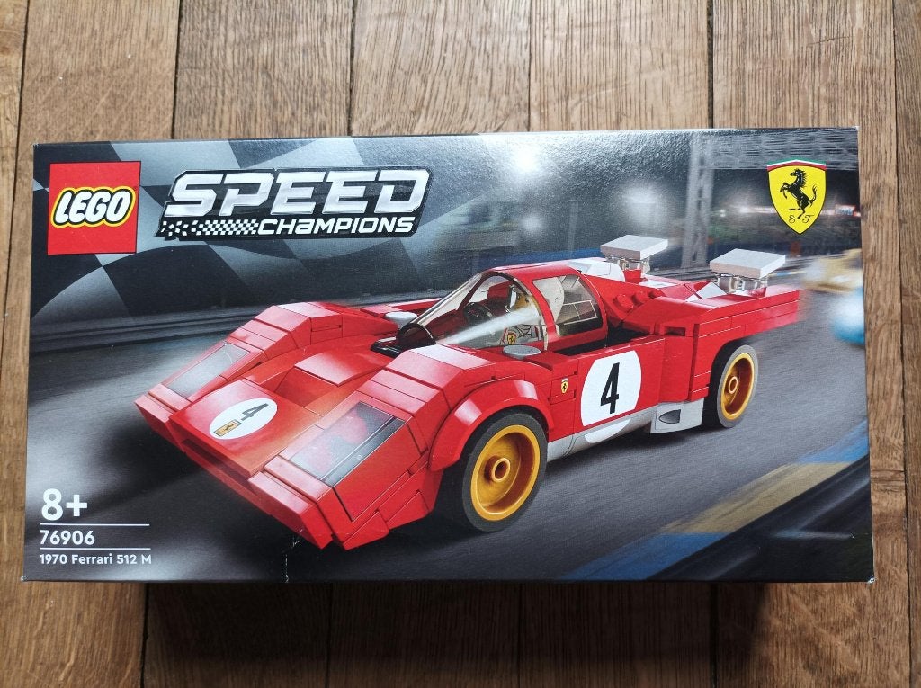 Lego 76906 Speed champions 1970 Ferrari 512 M neuf scellé, Neuf, Enlèvement ou Envoi, Lego, Ensemble complet