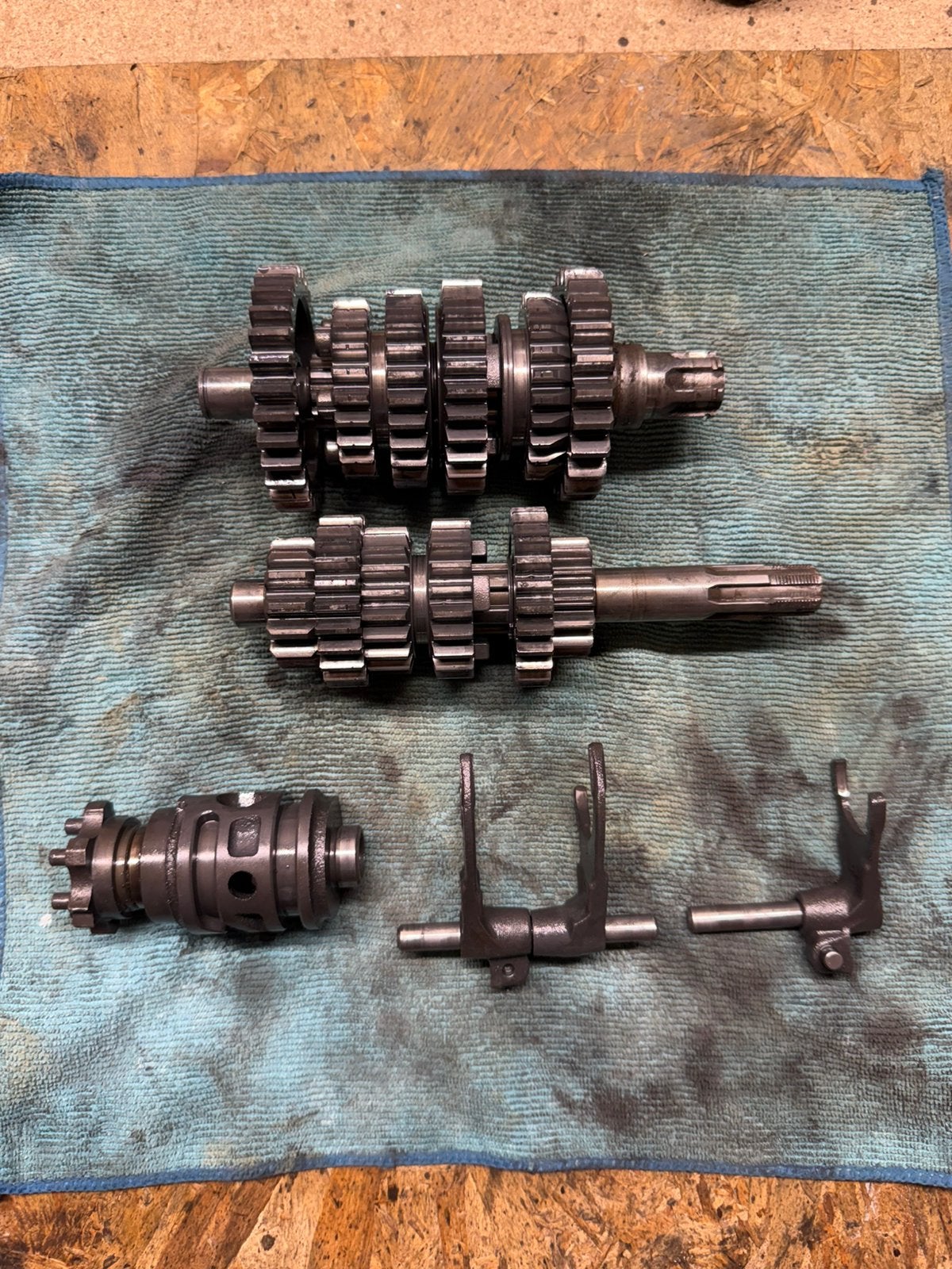 boîte de vitesses 125 kx, Motoren, Onderdelen | Kawasaki, Ophalen of Verzenden