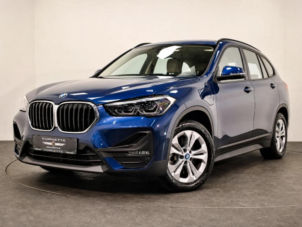 BMW Serie X X1 xDrive25e CAMERA, NAVIGATIE, LEDER & meer!, Blauw, Bedrijf, 43 g/km, Hybride Elektrisch/Benzine