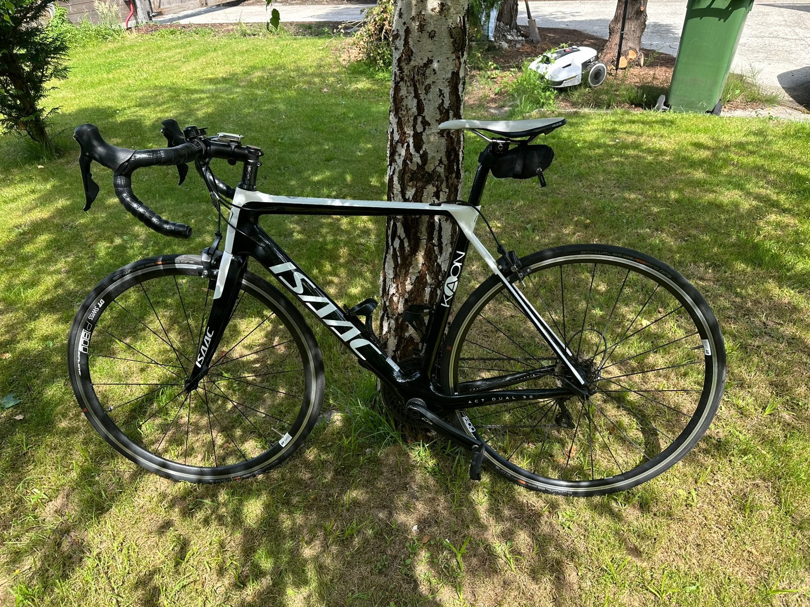 Isaac kaon shimano 54 2018, Gebruikt, Carbon, 53 tot 57 cm, Ophalen
