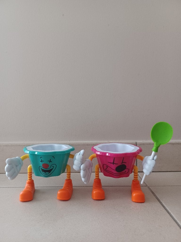 funny ijsbekers, Huis en Inrichting, Keuken | Servies, Ophalen, Zo goed als nieuw
