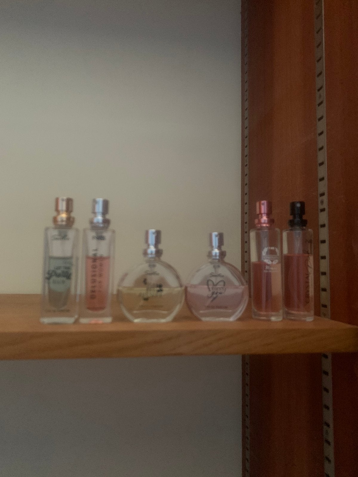 6 parfumflesjes, Verzamelen, Ophalen, Zo goed als nieuw
