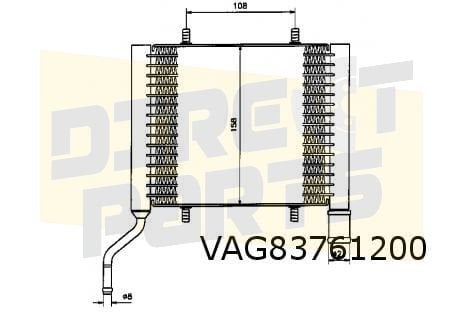 Volkswagen / Skoda / Audi (pompverstuiver TDi) brandstofkoel, Neuf, -, Audi, -