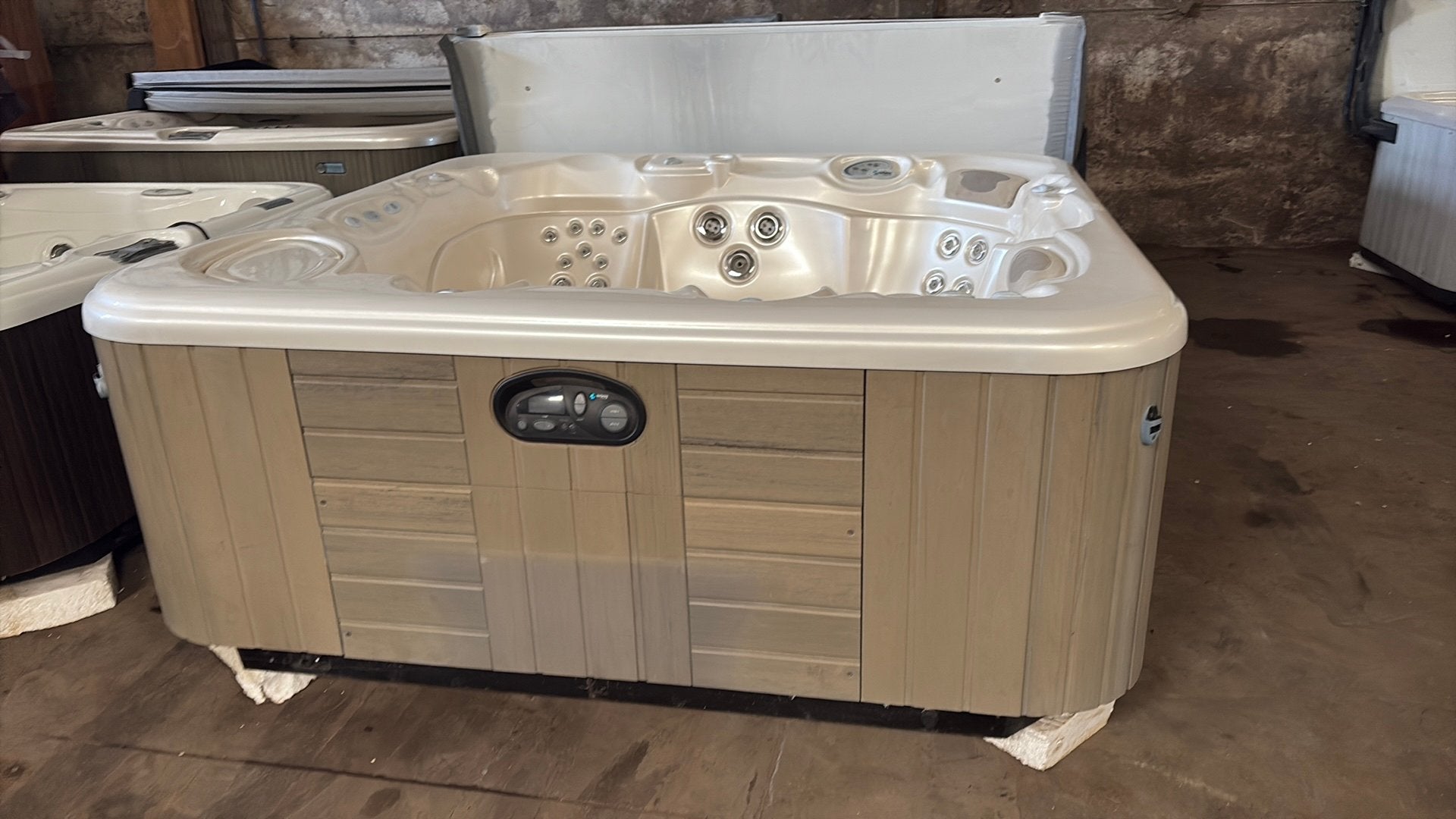 Hotspring jacuzzi 5 pers + 1 jaar garantie, Ophalen, Zo goed als nieuw