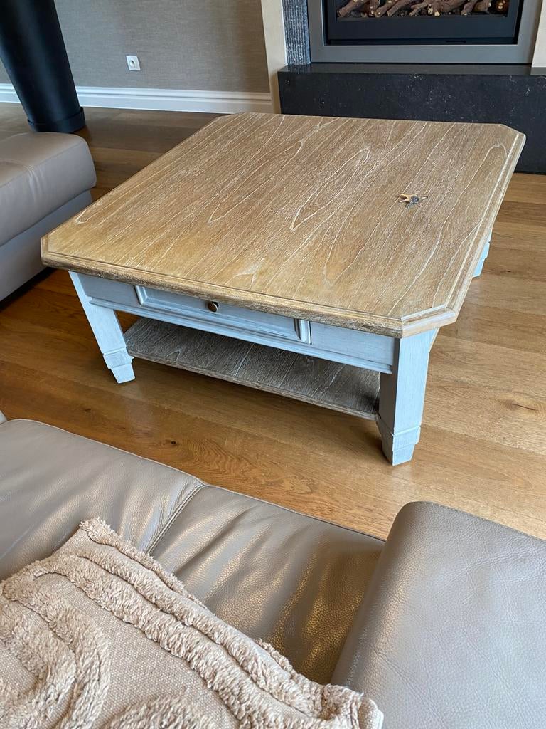 Salontafel, Huis en Inrichting, Ophalen, Zo goed als nieuw, Vierkant