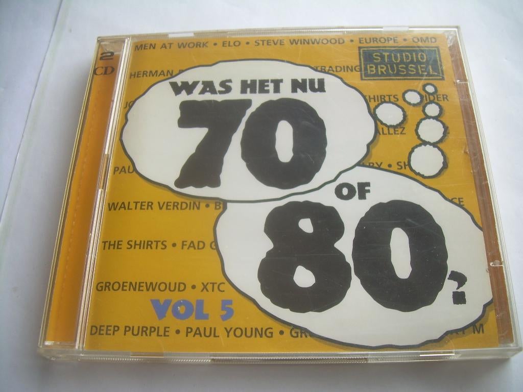 2 CD S - STUDIO BRUSSEL - ÉTAIT-CE 70 OU 80 VOL 5, Enlèvement ou Envoi, Comme neuf, Pop