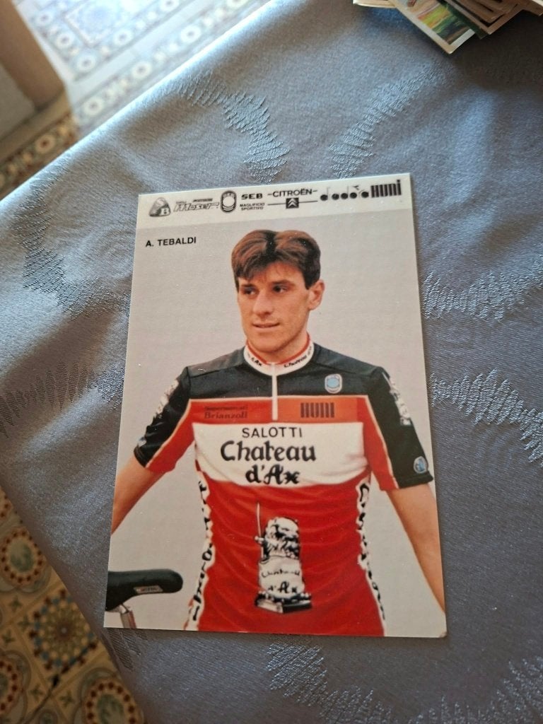 Foto (Repro) Tebaldi / Château d'Ax, Ophalen of Verzenden, Poster, Plaatje of Sticker