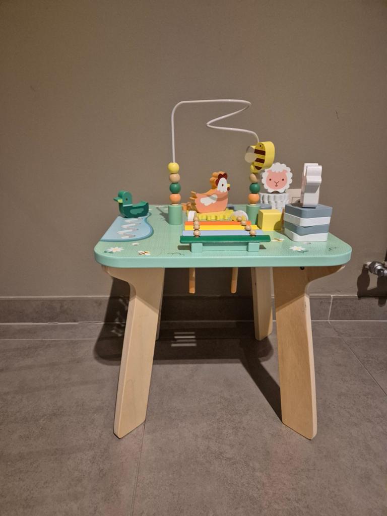 Table de jeu Janod, Enlèvement