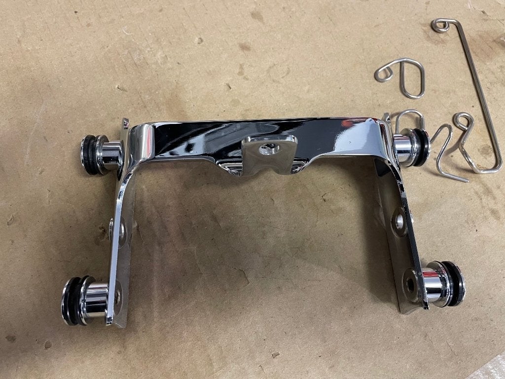 gezocht Docking Hardware voor een softail springer, Ophalen of Verzenden, Gebruikt