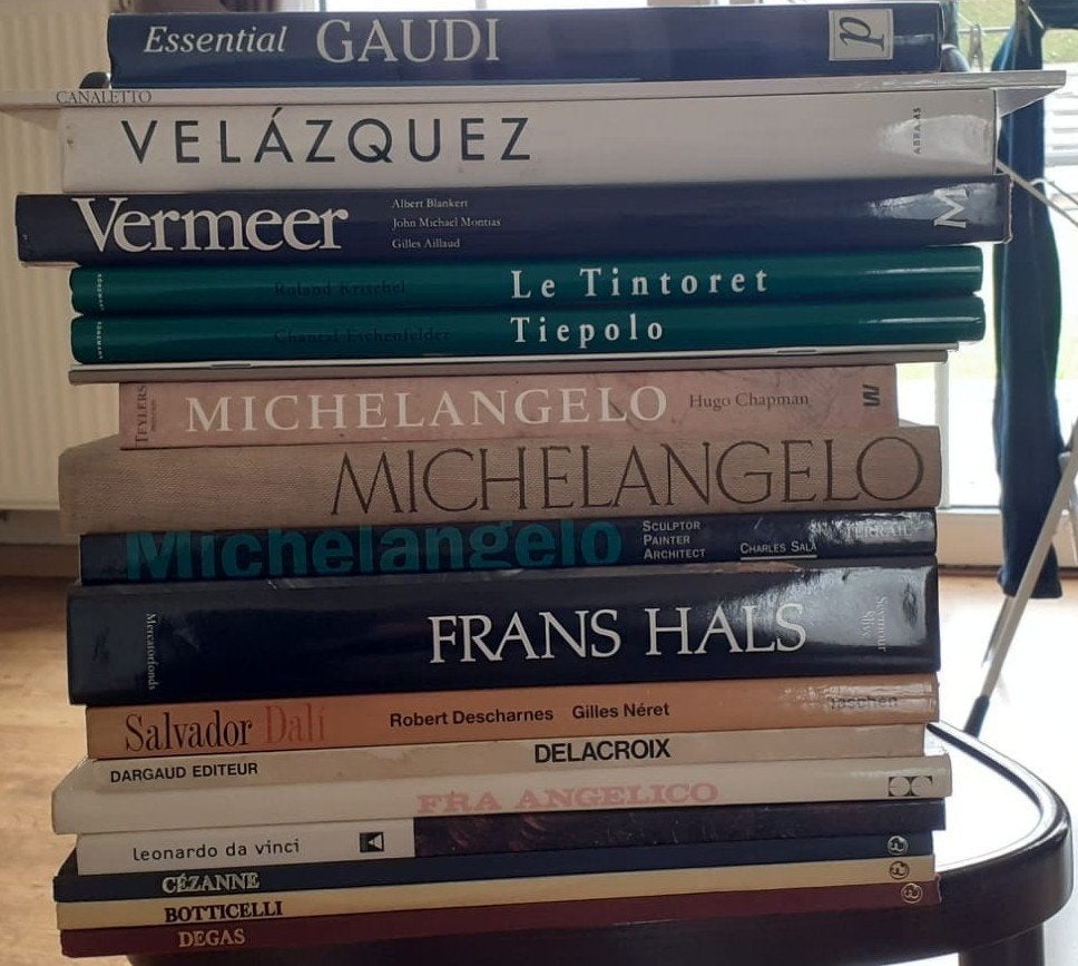 kunstboeken 3 : kunstenaars, Boeken, Kunst en Cultuur | Beeldend, Ophalen of Verzenden, Zo goed als nieuw, Schilder- en Tekenkunst