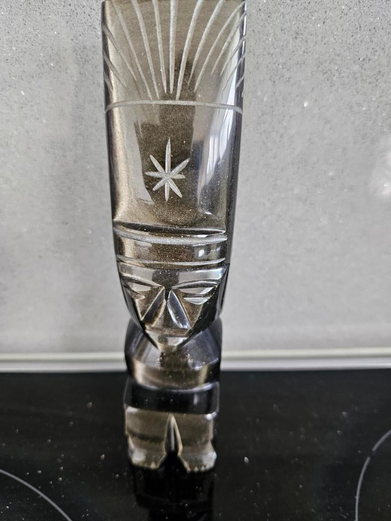 Asteeks krijger/ totem beeldje, Antiek en Kunst, Ophalen