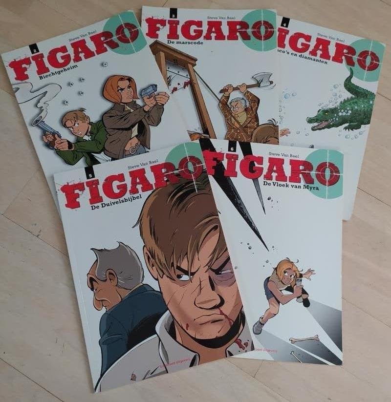 strips Figaro ( 2 - 4 ), Boeken, Ophalen of Verzenden