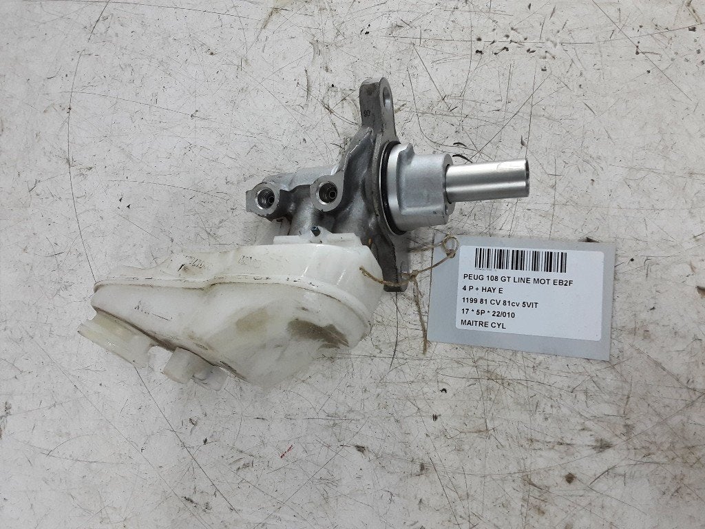 HOOFDREMCILINDER Peugeot 108 (01-2014/-), Kontakt-peugeot@peugeot.com, Gebruikt, Peugeot Deutschland GmbH, Bahnhofsplatz
65423  Rüsselsheim, DE
