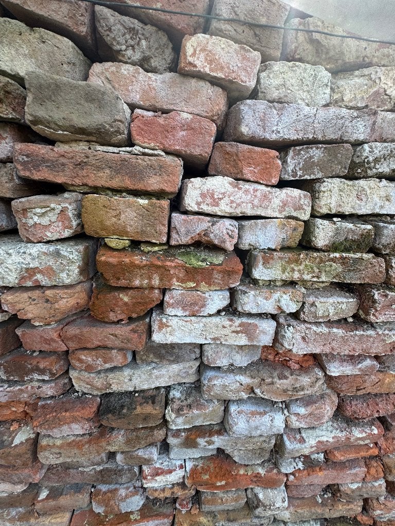 Oude Franse bakstenen, Doe-het-zelf en Bouw, Metselstenen, Ophalen, Gebruikt, Bakstenen