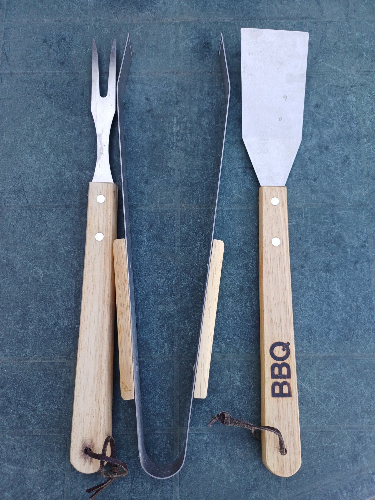 Bbq spatel, tang en prikker, Ophalen, Nieuw, Big Jef BBQ master