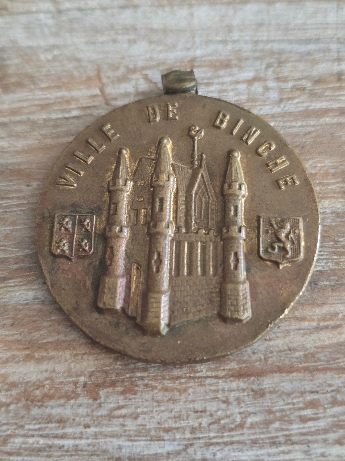 medaille ville de binche J.S carnaval 1959, Timbres & Monnaies, Enlèvement ou Envoi