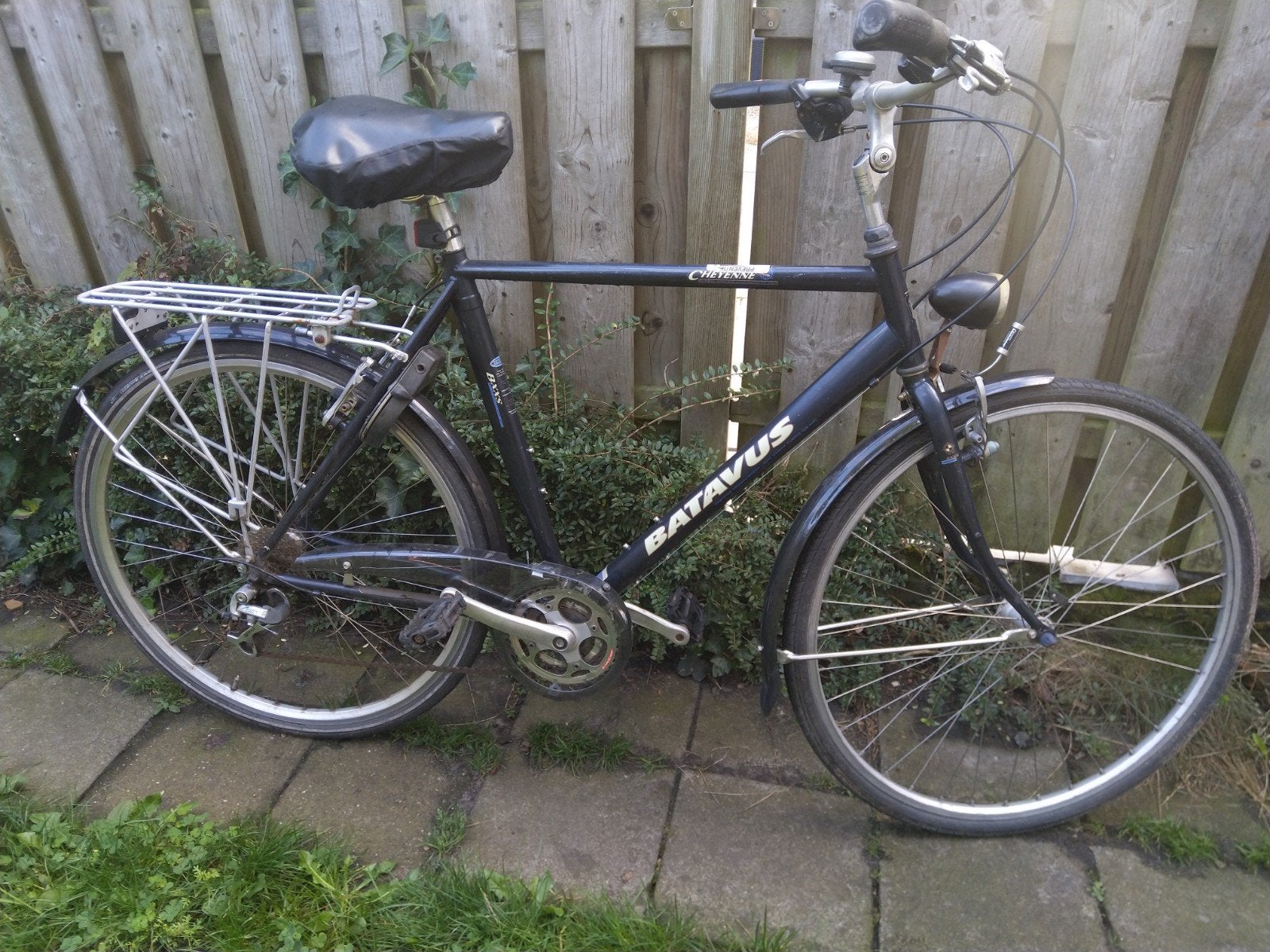Batavus herenfiets 28 inch, Fietsen en Brommers, Ophalen, Gebruikt, Velgrem, Versnellingen
