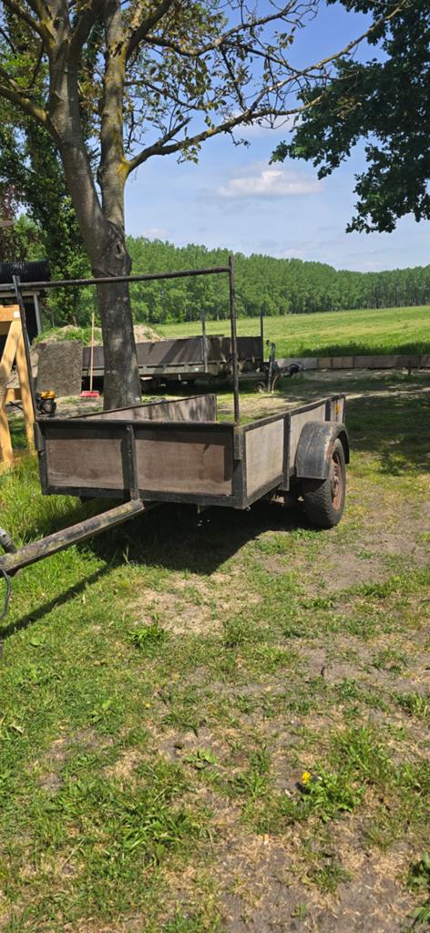 Aanhanger aanhangwagen opknapper!, Ophalen