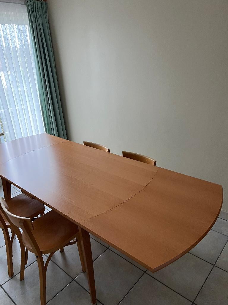 keukentafel, Huis en Inrichting, Tafels | Eettafels, Ophalen, 100 tot 150 cm, Eikenhout, 50 tot 100 cm