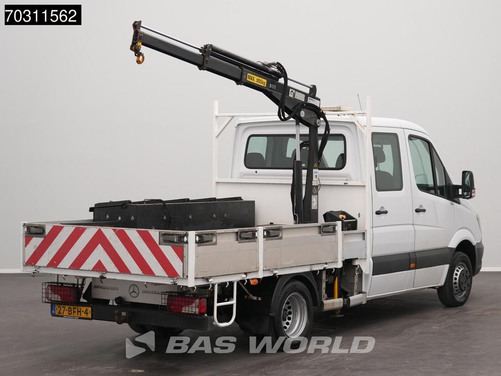 Mercedes Sprinter 513 CDI Automaat Euro6 Kraanwagen HIAB 017, Automaat, Stof, Gebruikt, Euro 6