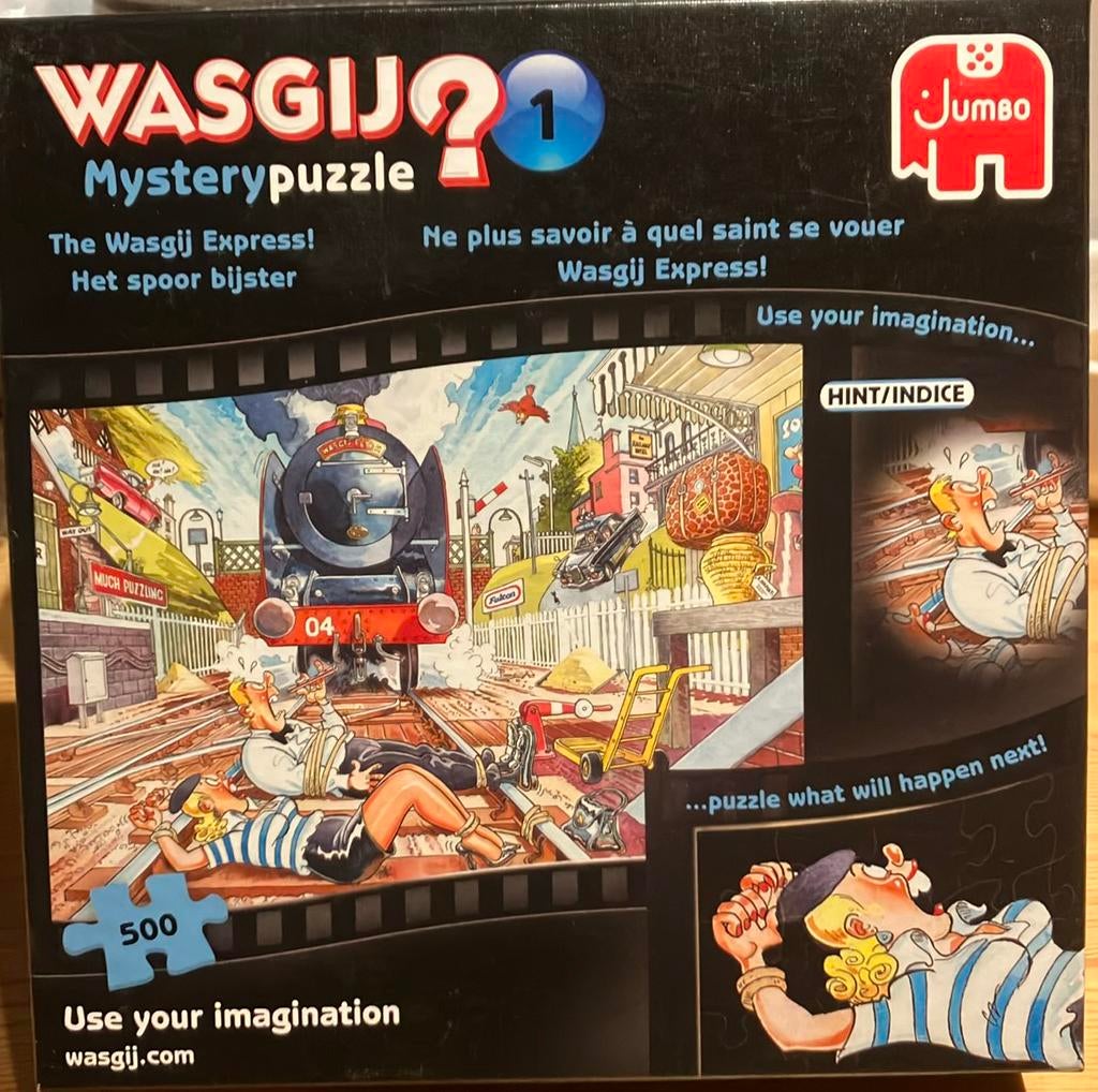 Wasgij 500st mystery puzzle “The wasgij express”, Ophalen, Gebruikt