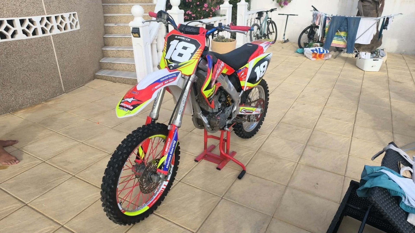moto cross honda crf 250cc kit athena 290cc année 2010, Enlèvement, Honda