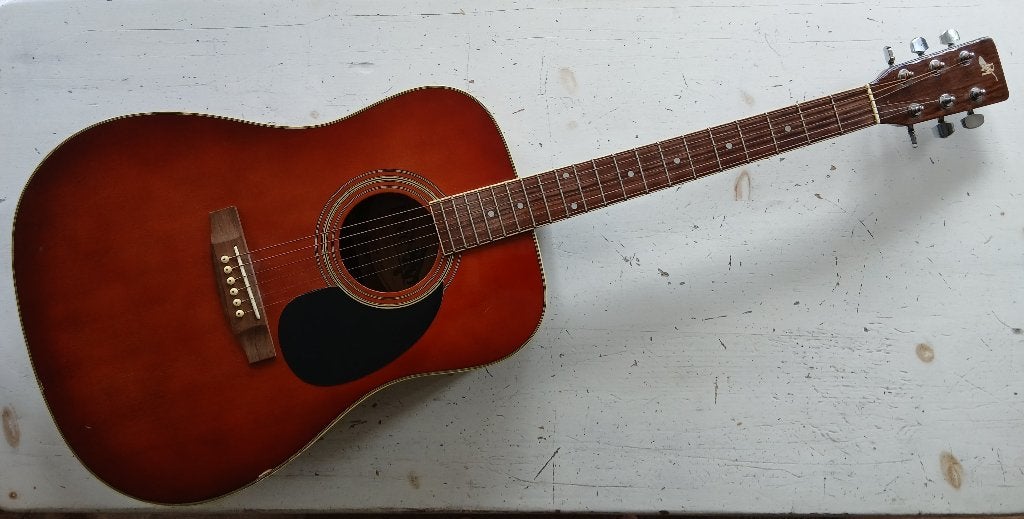 Akoustische gitaar Reed Man, Enlèvement, Utilisé, Guitare Western ou Guitare Folk