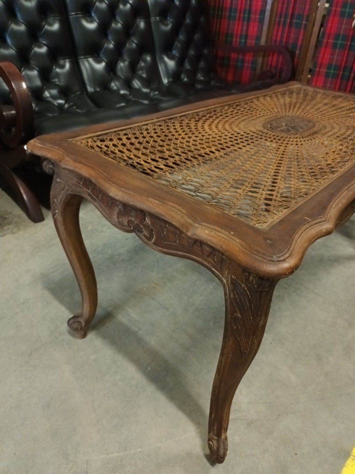 Vintage Chippendale / Louis XV salontafel, Antiek en Kunst, Ophalen