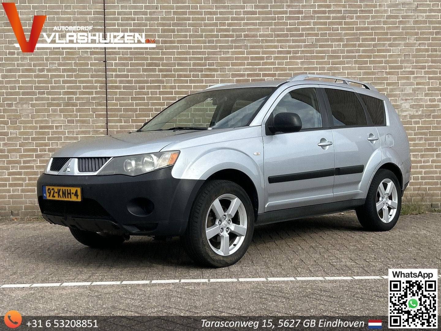 Mitsubishi Outlander 2.4 Intense+ Special Edition | Climate, Auto's, Mitsubishi, Outlander, Zwart, Parkeersensor, Bedrijf