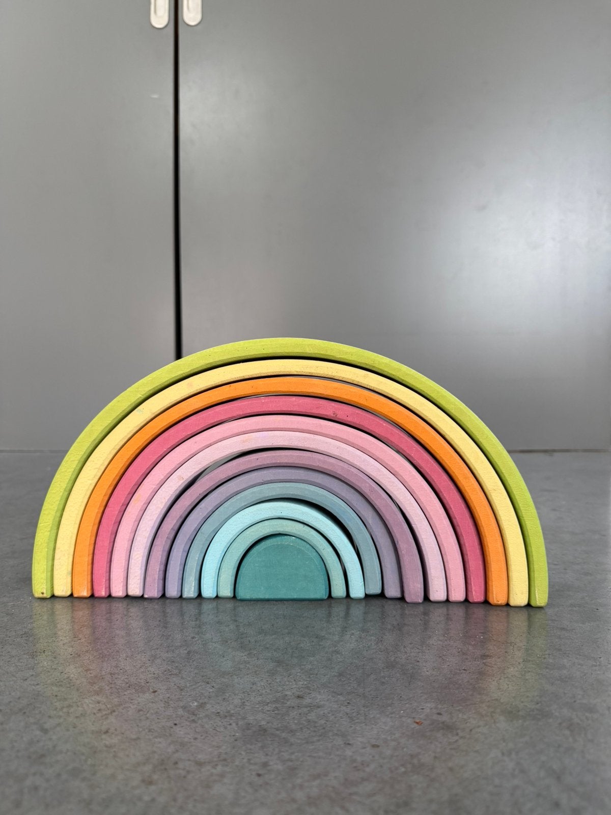 Grimm’s grote pastel regenboog – 12-delig, Ophalen of Verzenden, Gebruikt
