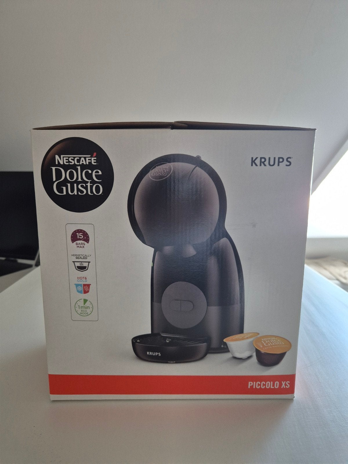 Nescafé Dolce Gusto Piccolo XS, Electroménager, Cafetières, Neuf, Réservoir d'eau amovible, Enlèvement ou Envoi, Dosettes et capsules de café