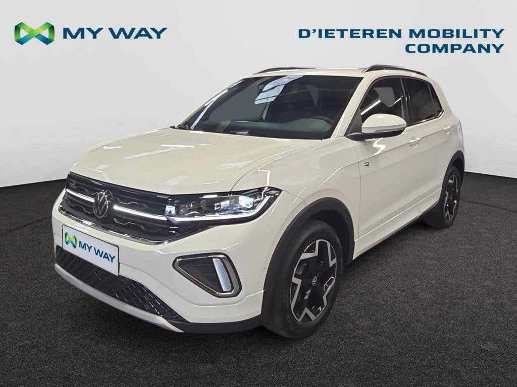 Volkswagen T-Cross T-Cross 1.0 TSI R-Line Business Premium O, Auto's, Volkswagen, Automaat, T-Cross, Wit, SUV of Terreinwagen