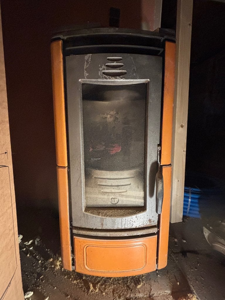 Poil à pellets, Maison & Meubles, Autres carburants, Enlèvement, Utilisé, Poêle à granulés