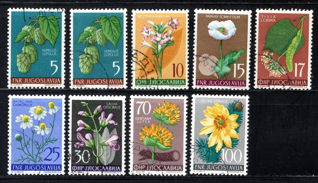 JOEGOSLAVIE Lot 1955 gestempeld, Verzenden, Joegoslavië, Gestempeld