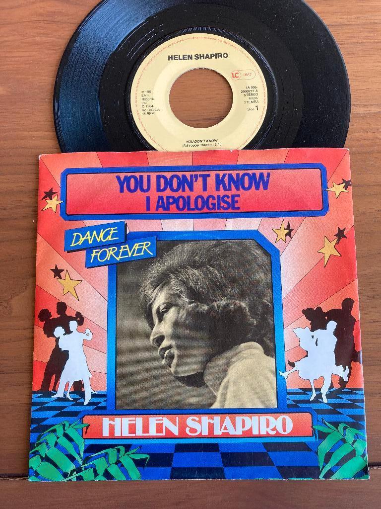 Helen Shapiro – You Don't Know, Enlèvement ou Envoi