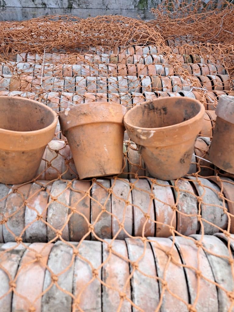 Pot potten oude stenen potten decoratie, Ophalen