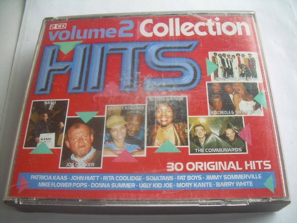 2 CD BOX - HITS COLLECTION - VOL 2, Ophalen of Verzenden, Zo goed als nieuw, Pop