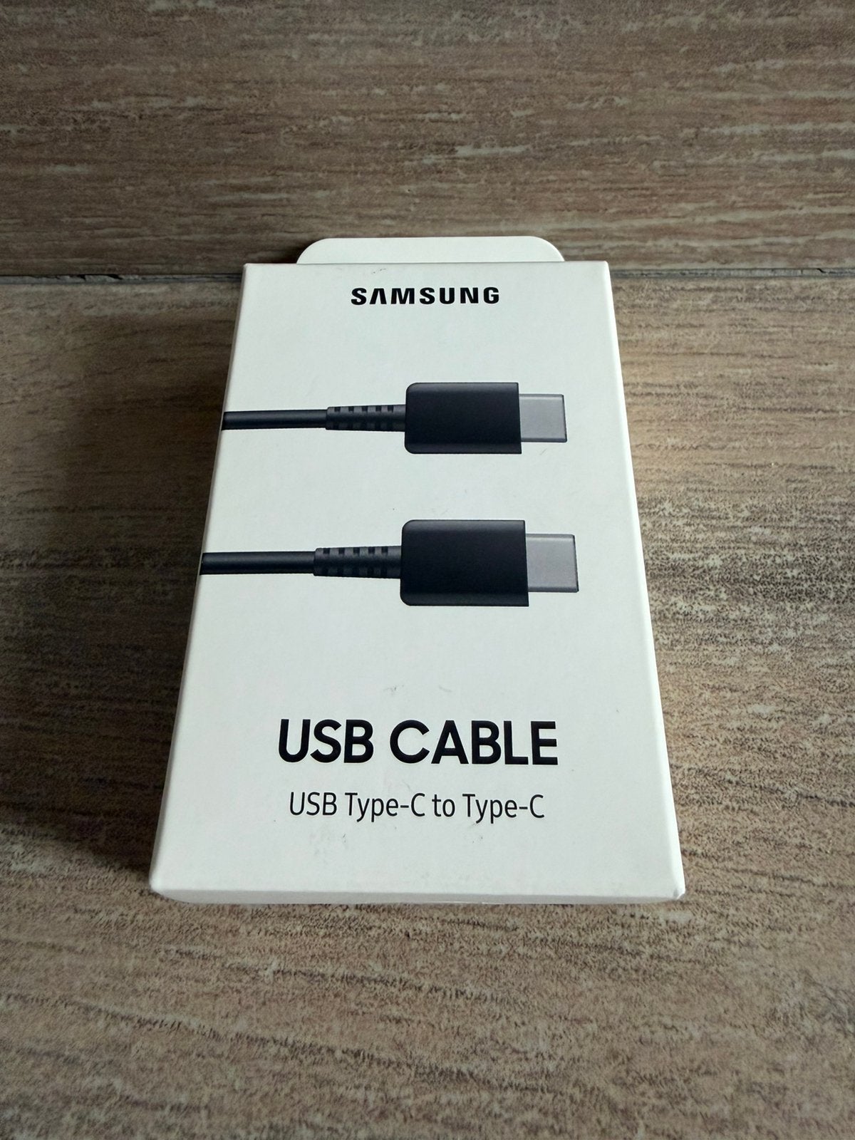 Samsung usb-c to usb-c kabel zwart, Telecommunicatie, Universeel, Nieuw, Ophalen of Verzenden, Oplaadkabel