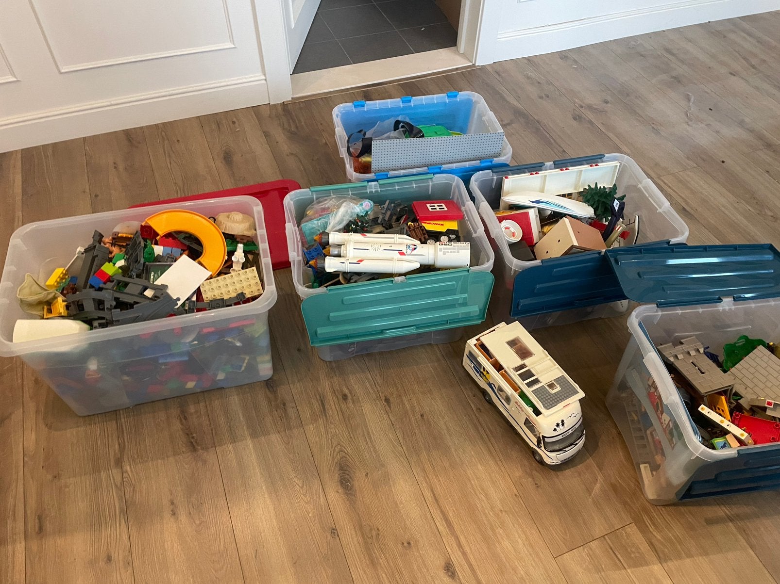 Playmobile grote lot, Kinderen en Baby's, Speelgoed | Duplo en Lego, Ophalen, Zo goed als nieuw, Lego