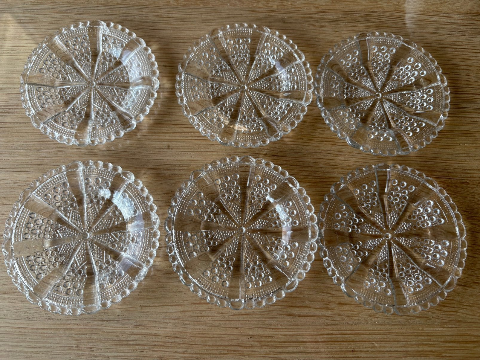 Vintage glasonderzetters, Huis en Inrichting, Woonaccessoires | Onderzetters, Ophalen, Zo goed als nieuw