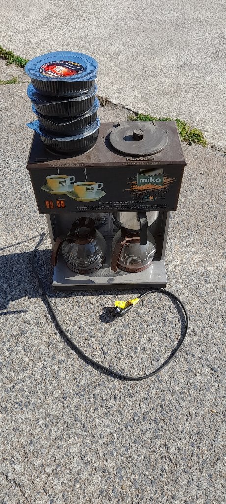 oude Miko koffiezet, Ophalen, Gebruikt, Overige typen, 10 kopjes of meer