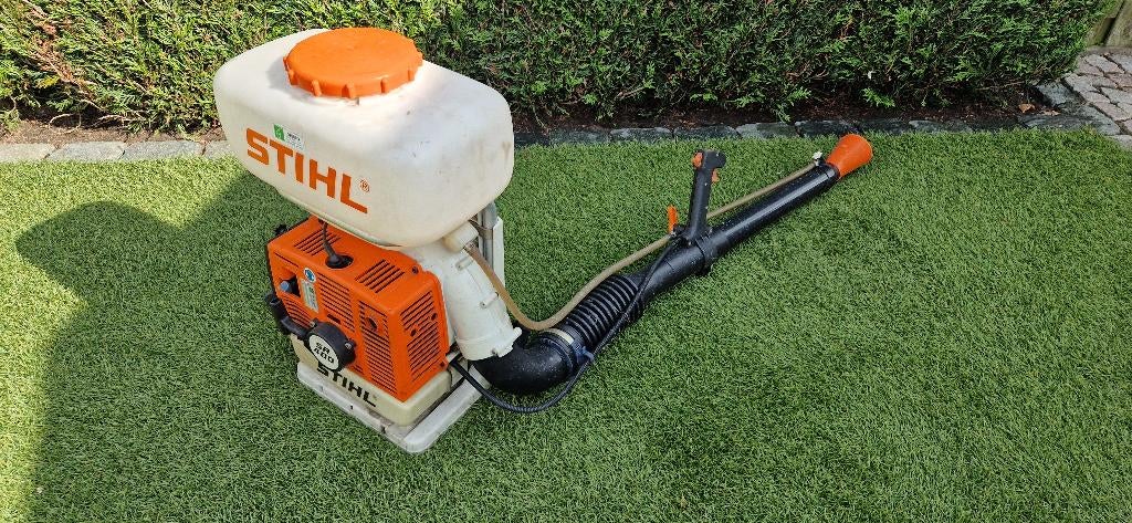 Stihl Rugsproeier SR 400, Ophalen, Gebruikt