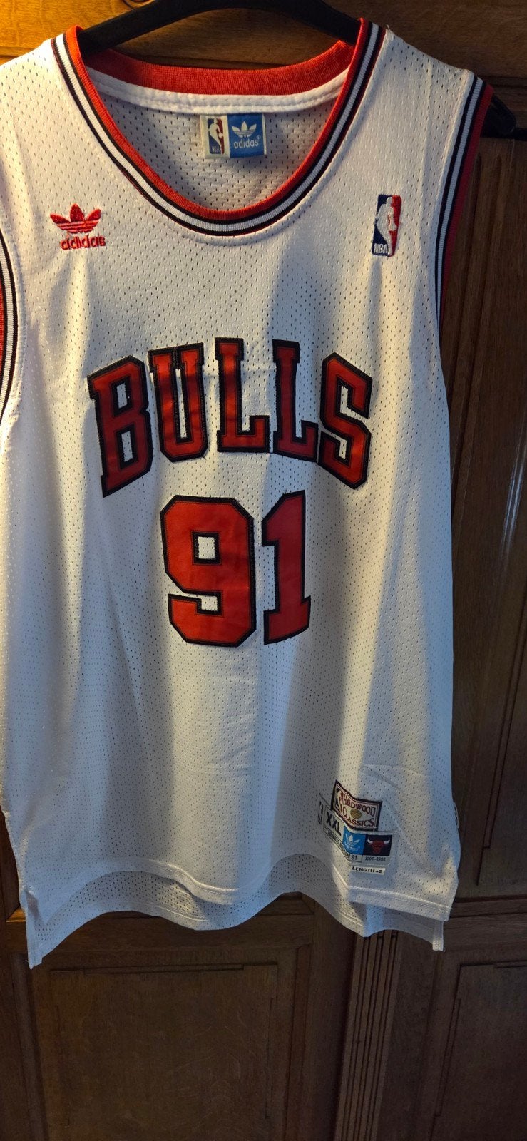Chicago Bulls 91 Dennis Rodman --- Nouveau---XXL, Enlèvement ou Envoi