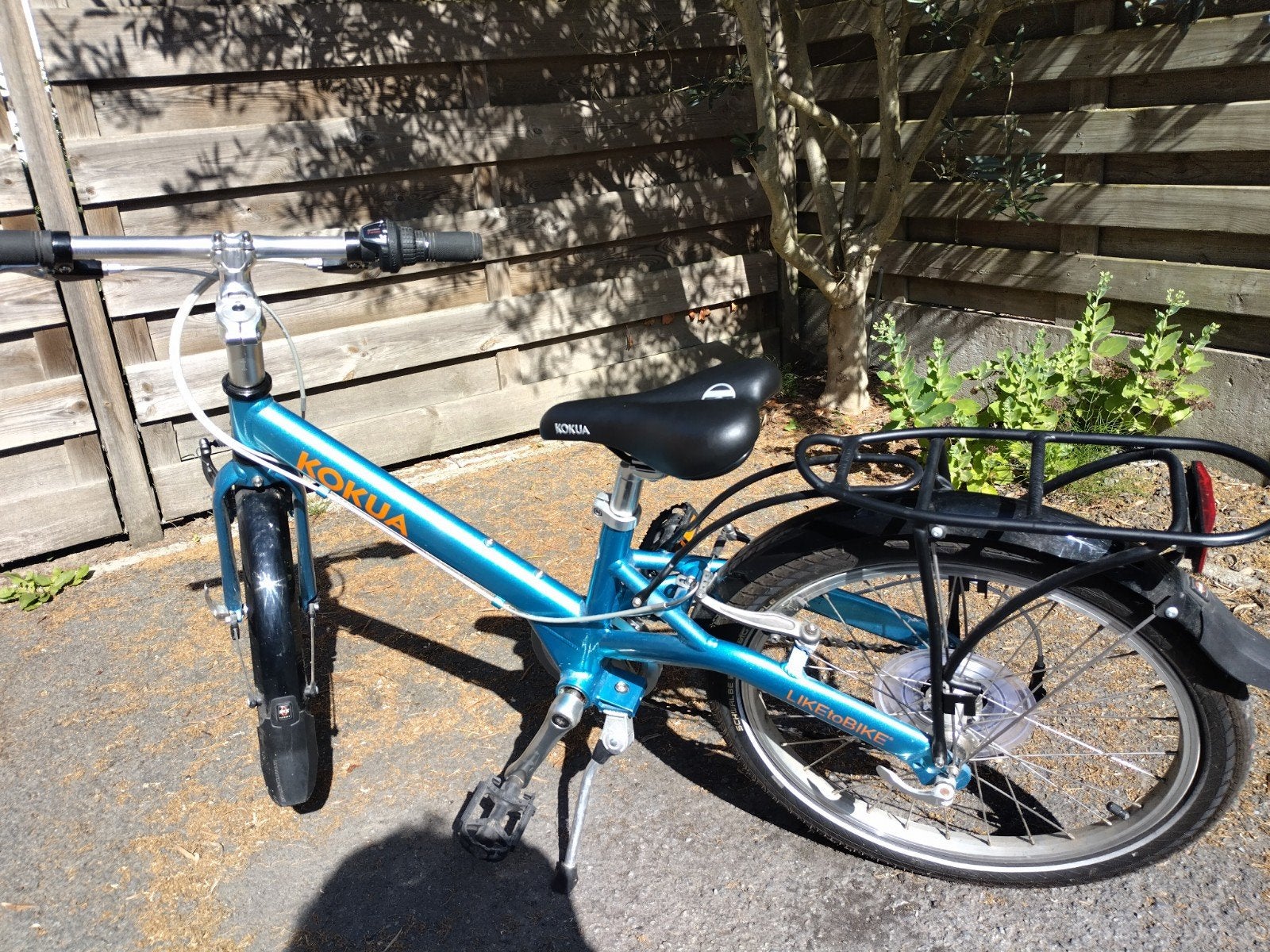 KOKUA LIKE-TO-BIKE 20 V-BRAKE OCEAN BLUE - ZO GOED ALS NIEUW, Ophalen, Versnellingen, Zo goed als nieuw, Kokua