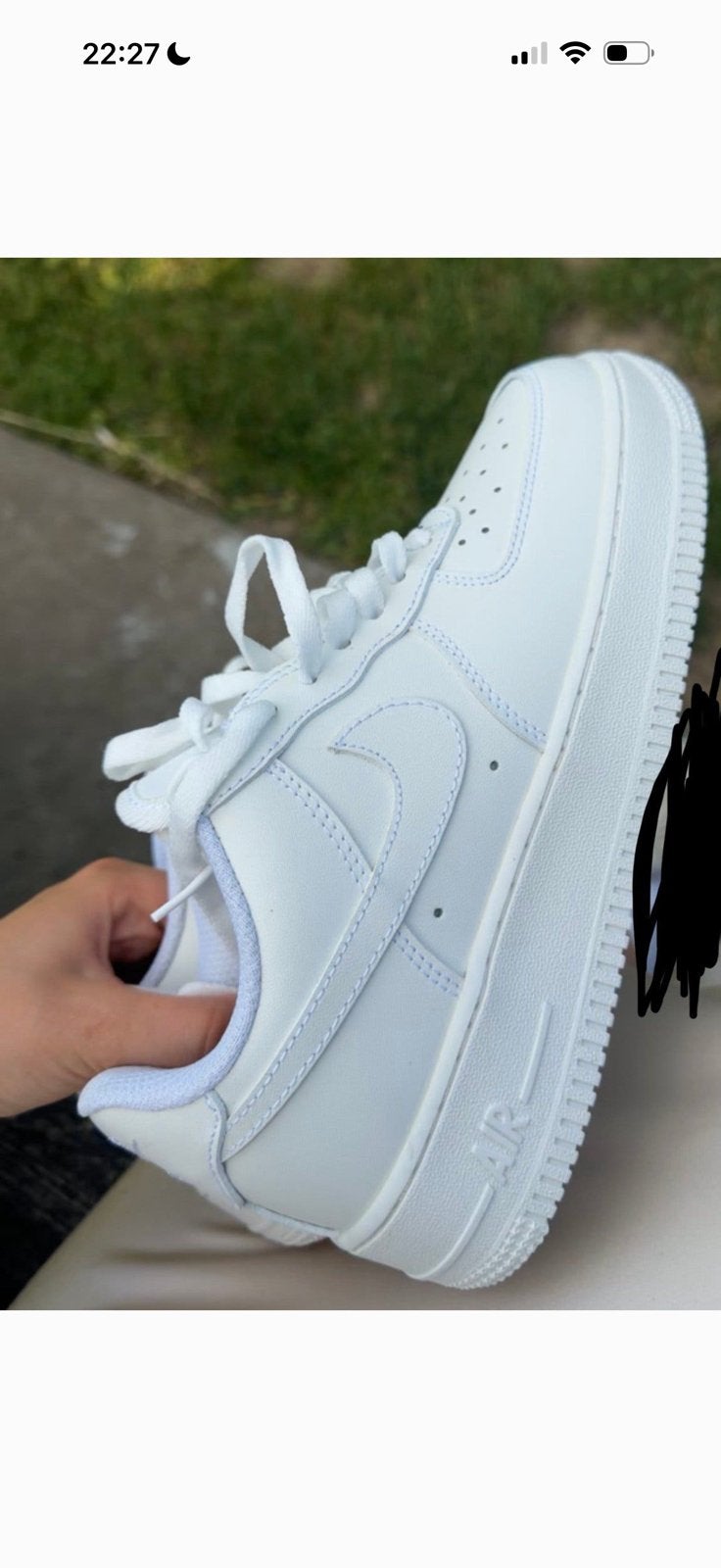 Armée de l'air, Neuf, Sneakers et Baskets, Blanc, Envoi
