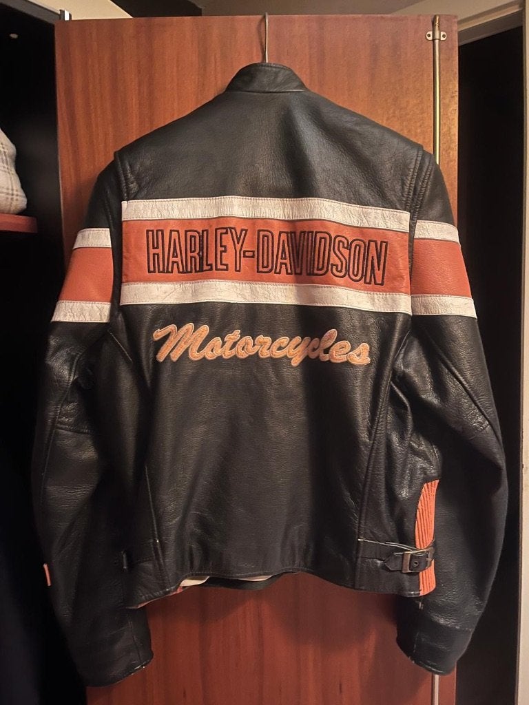 Harley Davidsfonds jacket, Harley-Davidson, Heren, Jas | leer, Ophalen of Verzenden