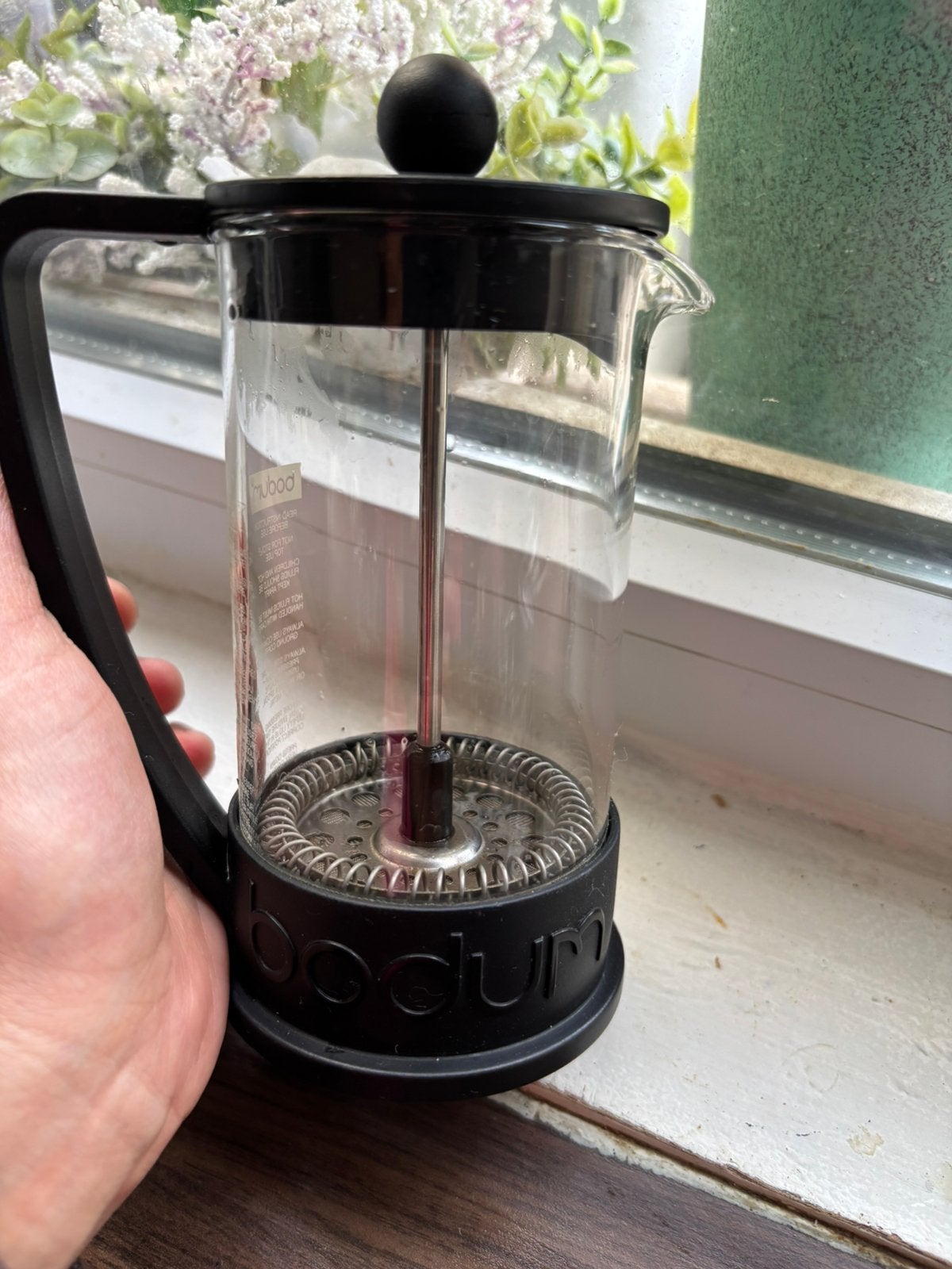 French press bodum 330ml, Elektronische apparatuur, Ophalen of Verzenden, Zo goed als nieuw