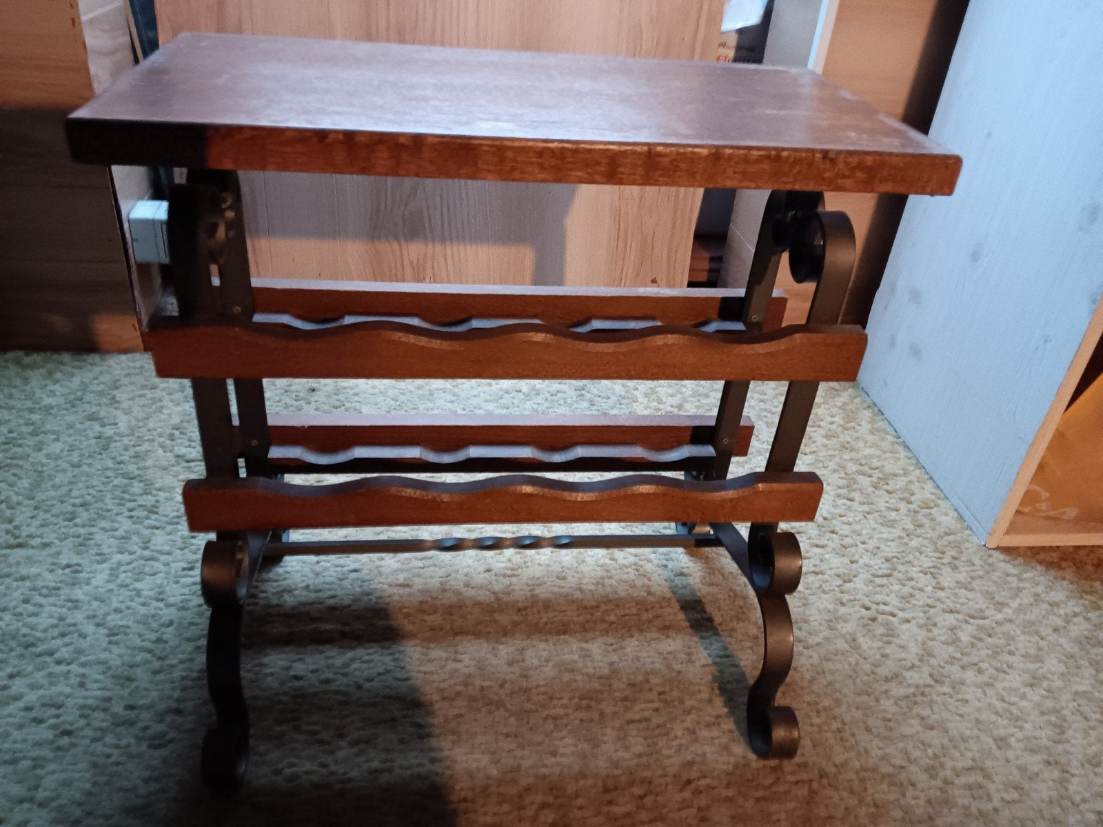 casier à vin, 25 à 50 cm, Autres essences de bois, 50 à 100 cm, Comme neuf